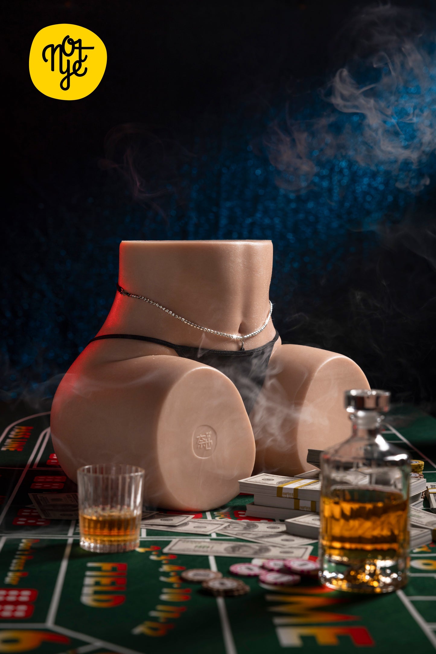 NOT YE! S28 Butt 30.86LB Realistic Silicone Torso Butt Male Masturbator Fair Skin Big Butt