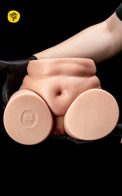 NOT YE! S10 Fat Butt 11LB Realistic Silicone Torso Butt Male Masturbator Fair Skin Big Butt with thighs