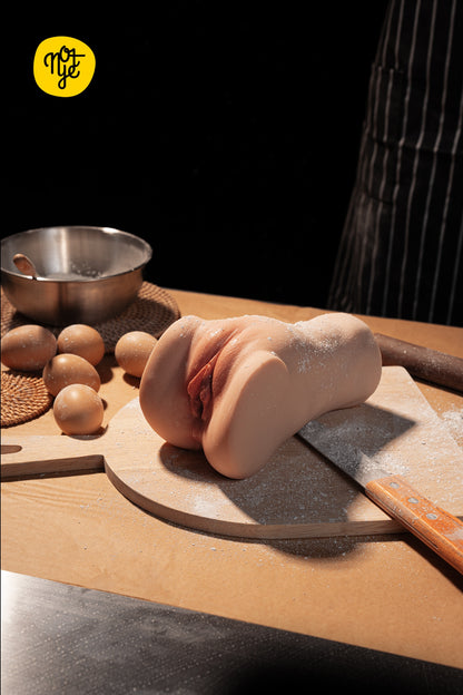 NOT YE! Realistic Pussy Silicone Vagina Sex Toy Sashimi Mini Masturbator