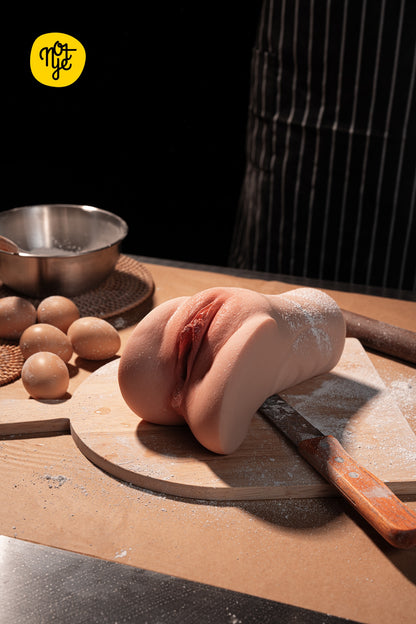 NOT YE! Realistic Pussy Silicone Vagina Sex Toy Sashimi Mini Masturbator