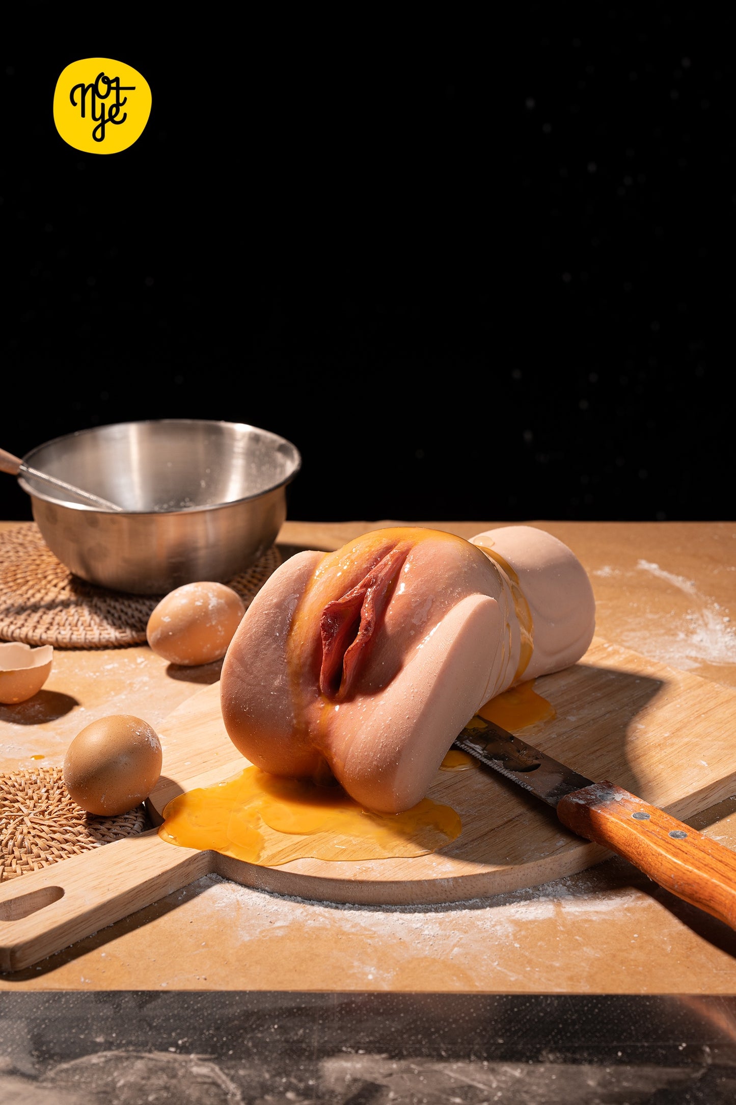 NOT YE! Realistic Pussy Silicone Vagina Sex Toy Sashimi Mini Masturbator