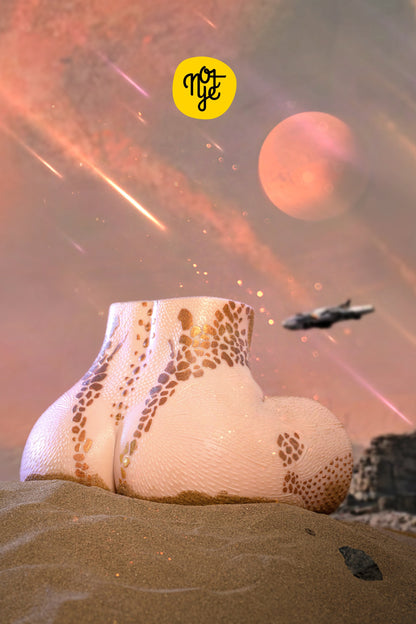 NOT YE! S16 Pandora Butt 17.6LB Realistic Pocket Pussy Ass Silicone Torso Butt Male Masturbator Gold Blue Skin