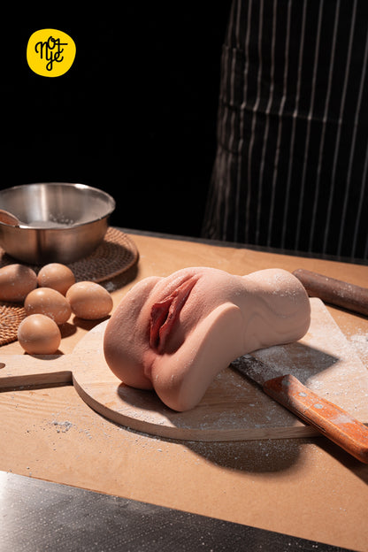 NOT YE! Realistic Pussy Silicone Vagina Sex Toy Sashimi Mini Masturbator