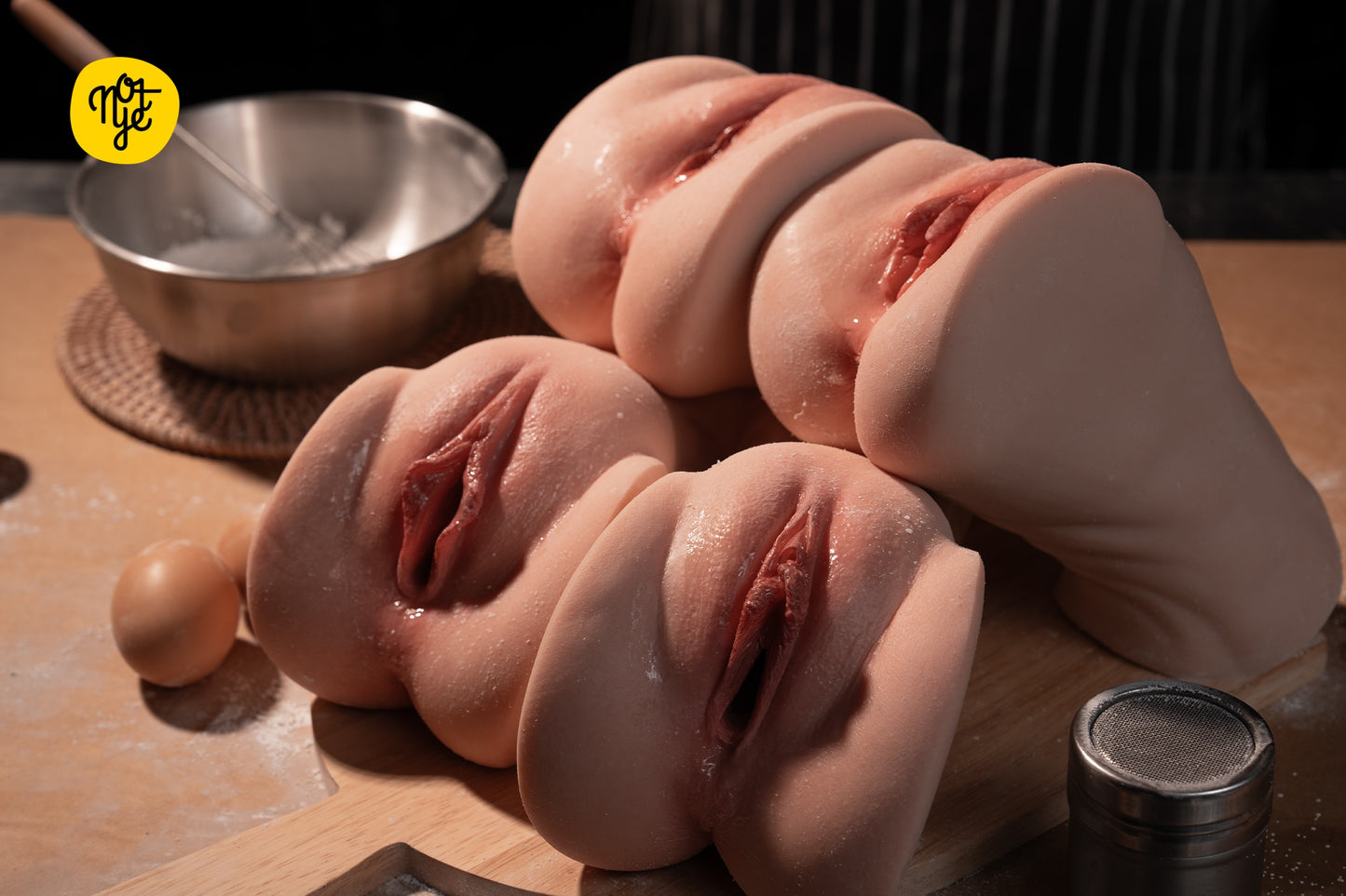 NOT YE! Realistic Pussy Silicone Vagina Sex Toy Sashimi Mini Masturbator