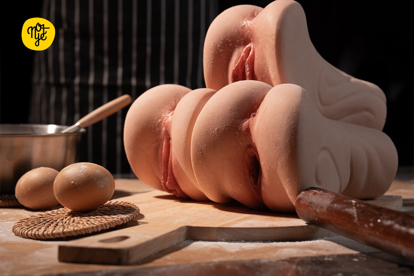 NOT YE! Realistic Pussy Silicone Vagina Sex Toy Sashimi Mini Masturbator