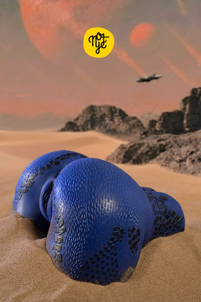 NOT YE! S16 Pandora Butt 17.6LB Realistic Pocket Pussy Ass Silicone Torso Butt Male Masturbator Gold Blue Skin