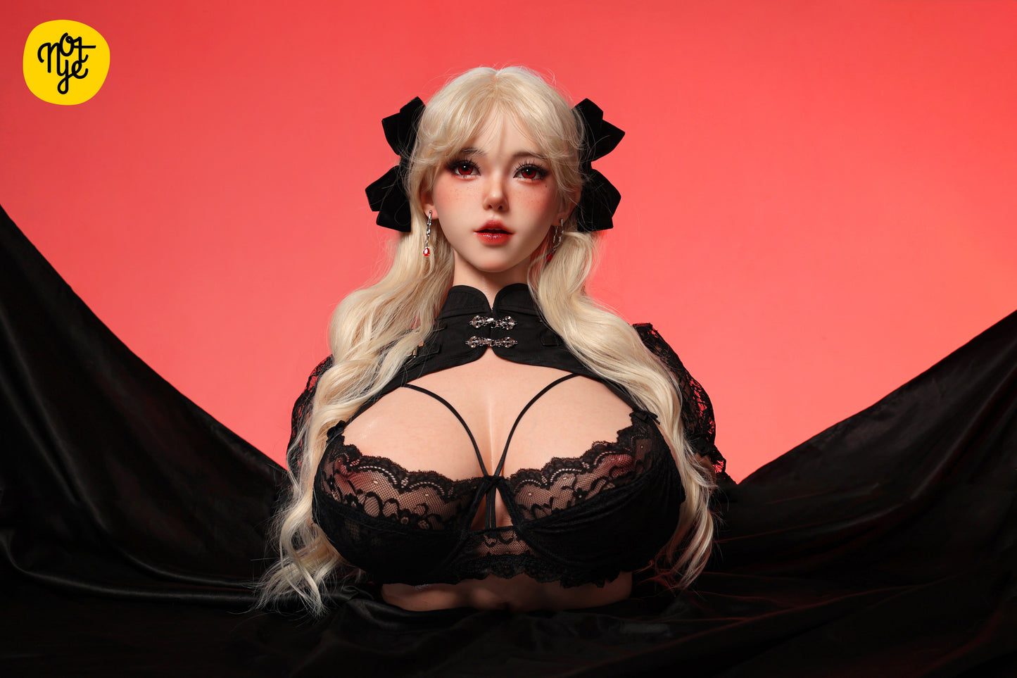 NOT YE! Silicone Boobs Sex Toy S5-3 Ultra Lifelike Big Breasts G Cup Male Masturbator Stroker Torso Doll With head